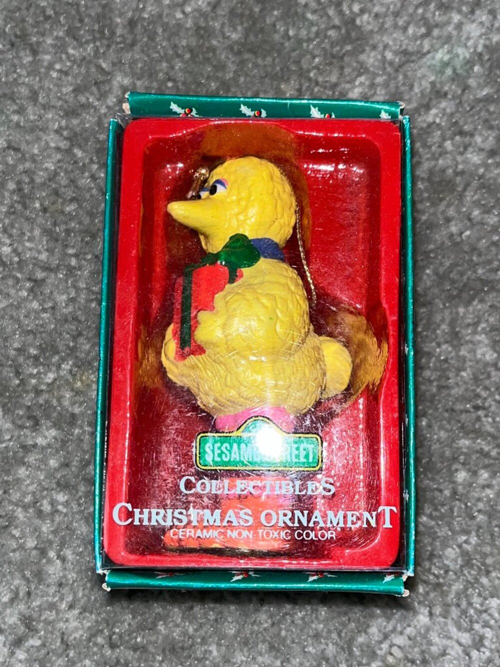 Vintage Big Bird Christmas Ornament